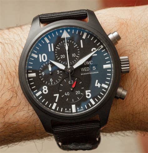 iwc pilot chronograph top gun price|iwc chronograph top gun review.